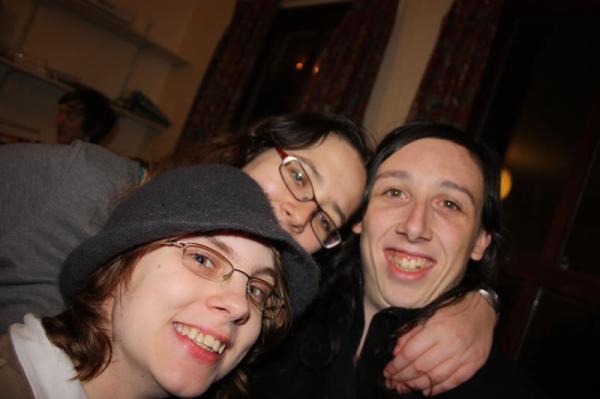 Left to right: Liz, Michelle, Chris.