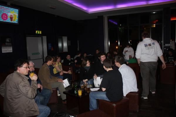 Friday night in The Terrace.
