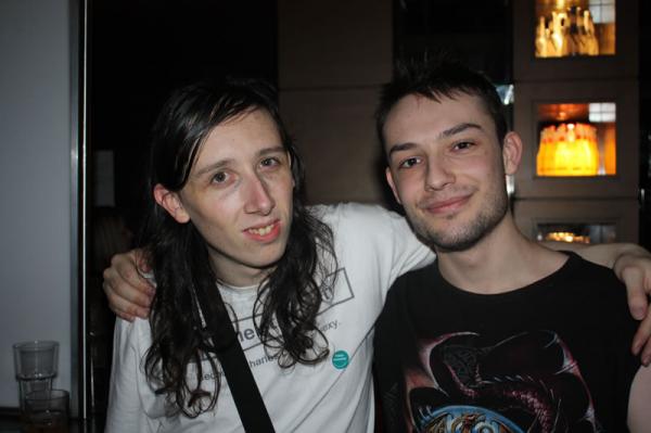 Chris and Fonze.