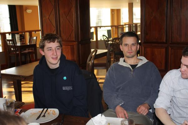 Breakfast at Wetherspoon's.
