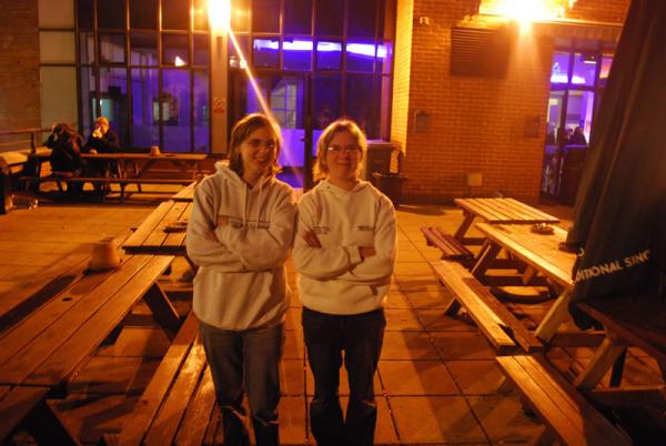 Liz and Fran. Or are they actually the same person?