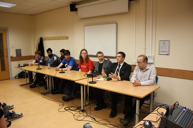 The panel members at our first Interfaith Panel in November 2008.