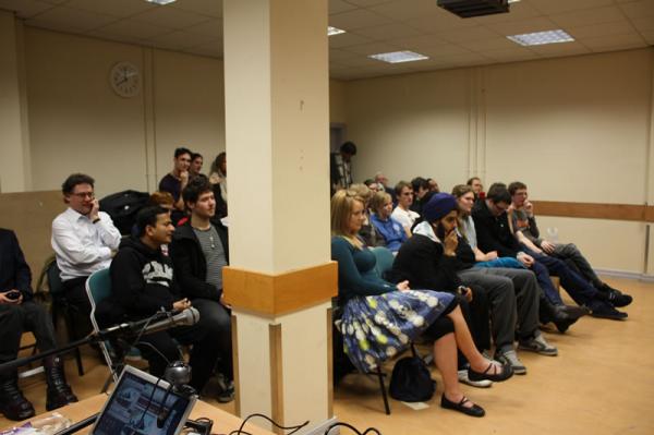 The audience.