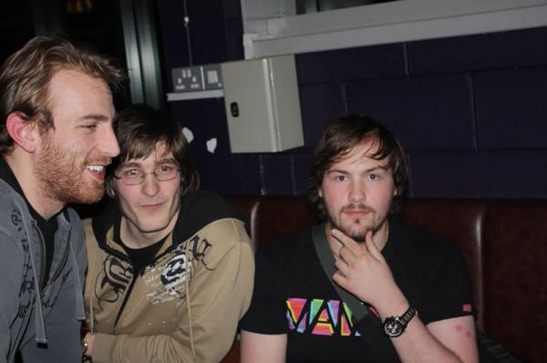 Left to right: Matt, Zoltan, Oli.