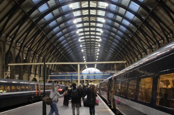 Kings Cross Station.