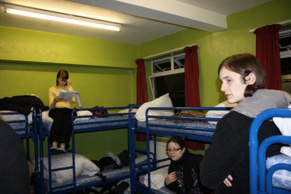 The hostel.