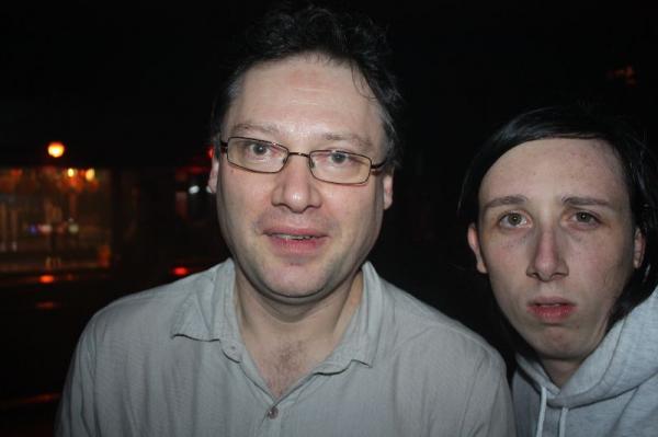 Mike and Chris at Sin City.