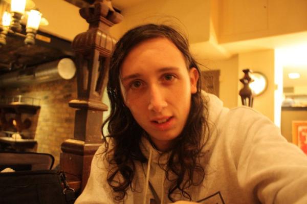 Chris at Nando's.