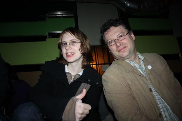 Lil and Mike at The Big Chill.