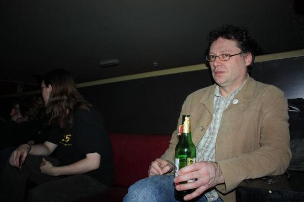 Mike at The Big Chill.