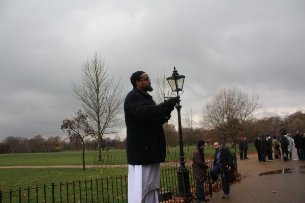 Muslim preacher.