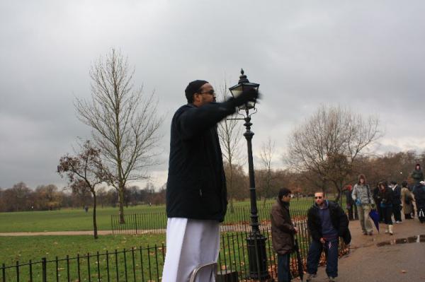 Muslim preacher.