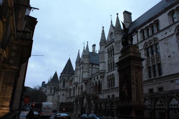Royal Courts of Justice.