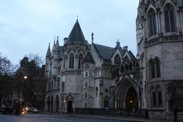 Royal Courts of Justice.