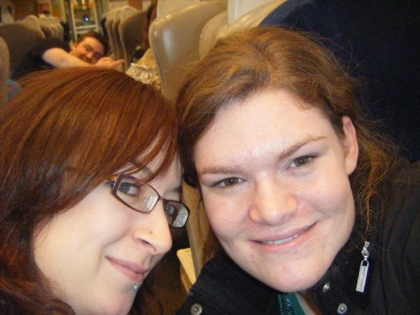 Sarann and Nicola.
