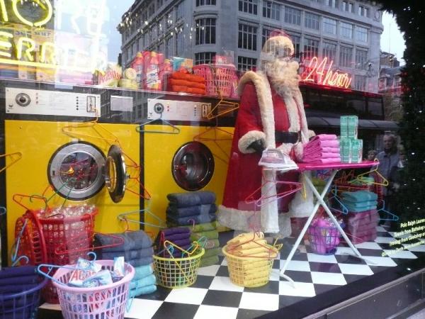 Selfridges Christmas display.