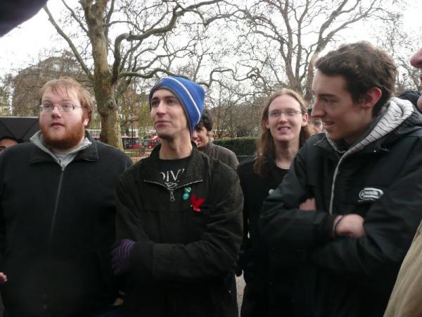 Norm and Moz listening to the Creationist guy.