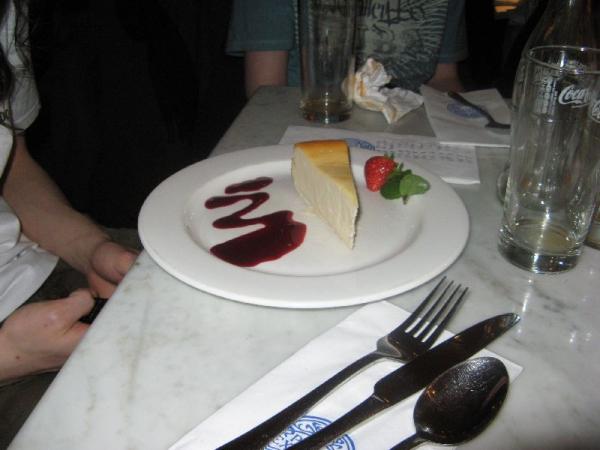 Cheesecake.