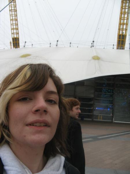 Sophie at the o2 arena.