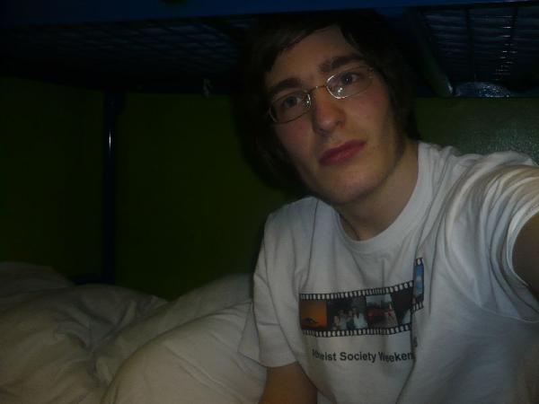 Zoltan looking emo.