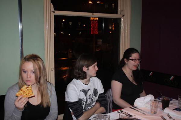Kate, Michael, Emma.