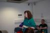 Sophie opens the event.