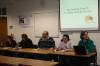 The panel of speakers.